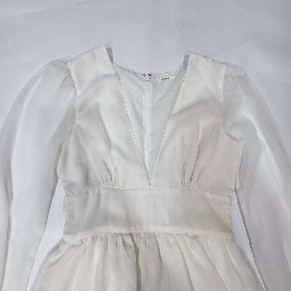 Tularosa Lucianna Mini Dress in Ivory XXS - Picture 4 of 13